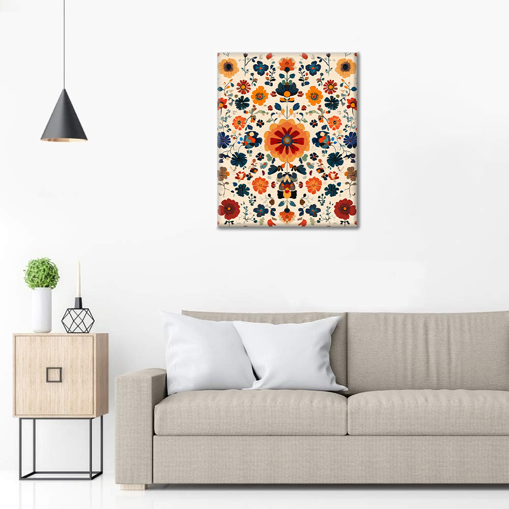 Fiesta de Flores - Pintar por Números
