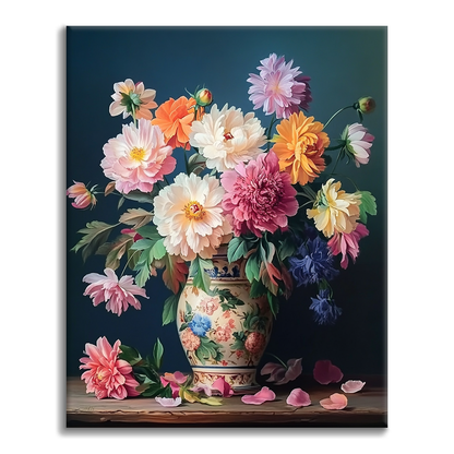 Flores Sin Tiempo - Pintar por Números