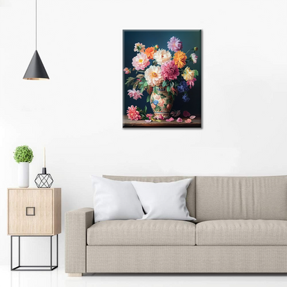 Flores Sin Tiempo - Pintar por Números