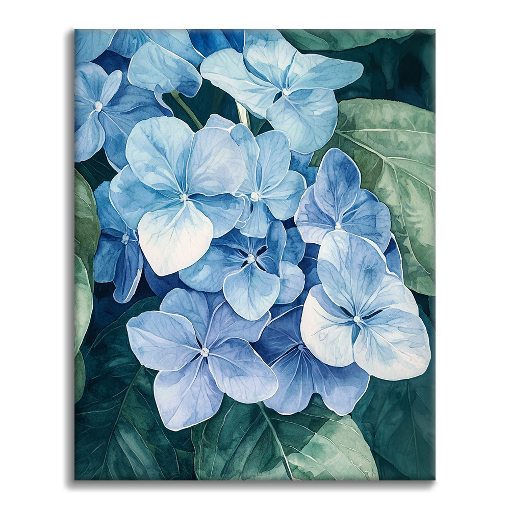 Flores de la Quietud - Pintar por Números
