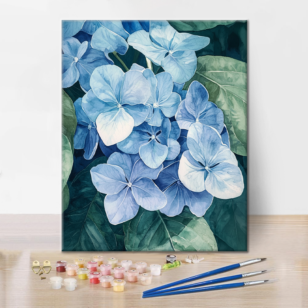 Flores de la Quietud - Pintar por Números