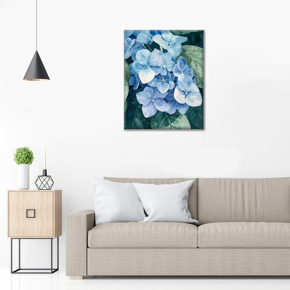 Flores de la Quietud - Pintar por Números
