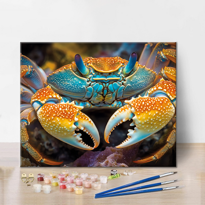 Cangrejo de Agua Dulce - Pintar por Números