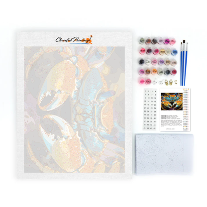 Cangrejo de Agua Dulce - Pintar por Números