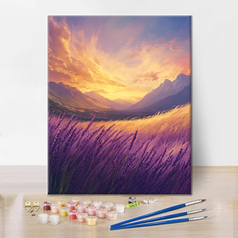 Brisa Dorada - Pintar por Números