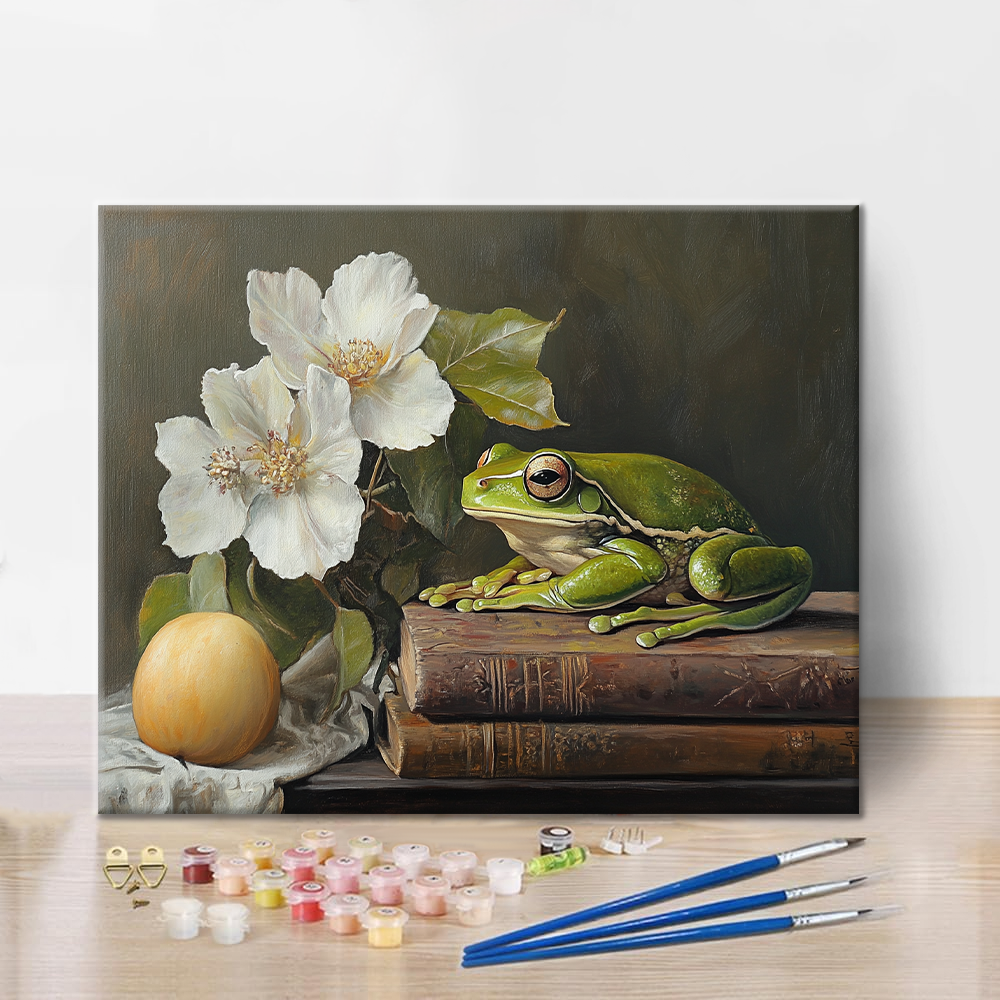 Rana Verde - Pintar por Números