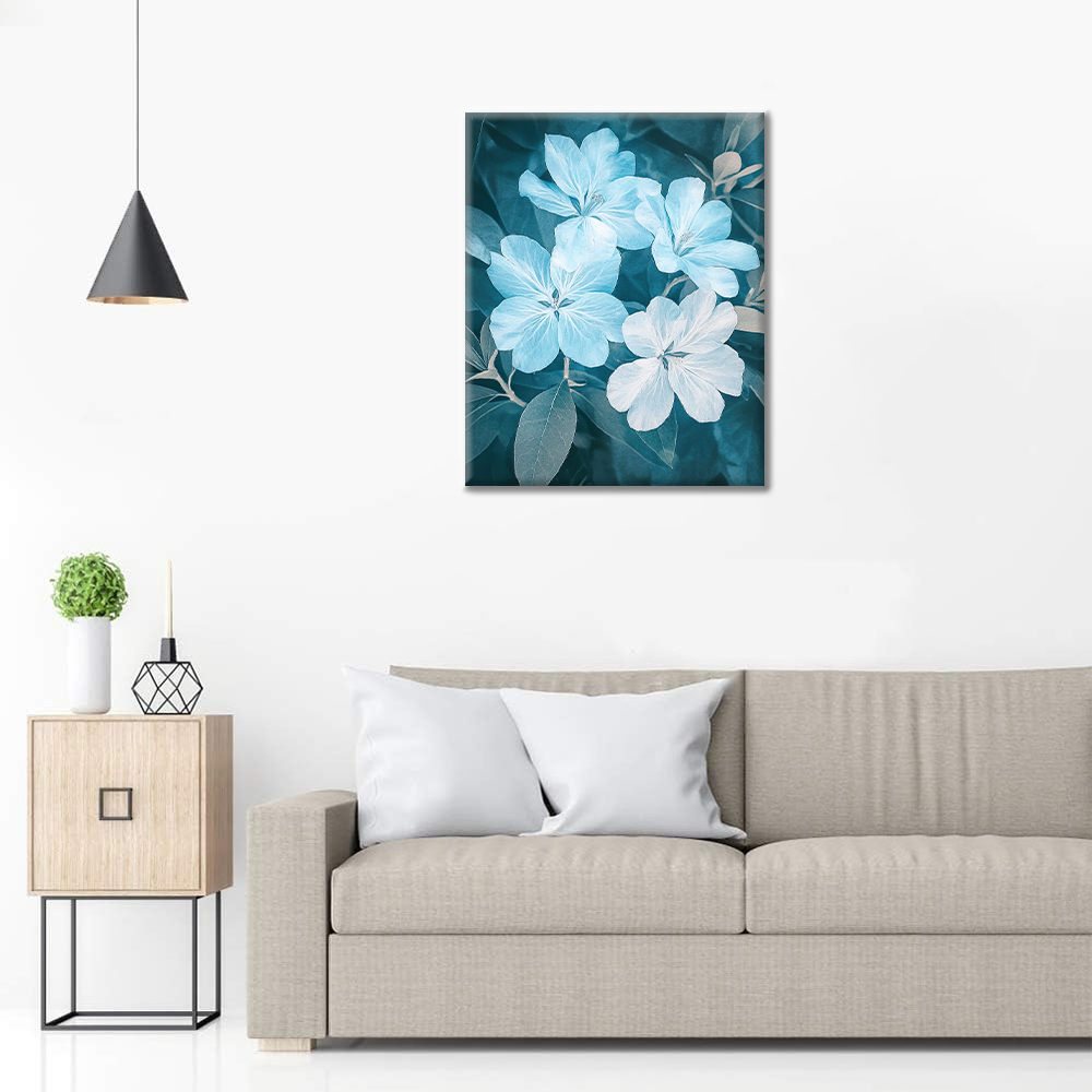 Flores Bioluminiscentes - Pintar por Números