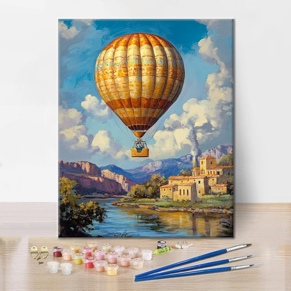 Globo Aerostático - Pintar por Números