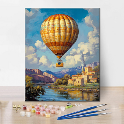 Globo Aerostático - Pintar por Números