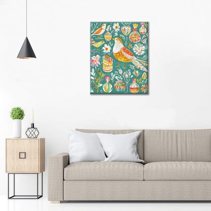Ave Alegre - Pintar por Números