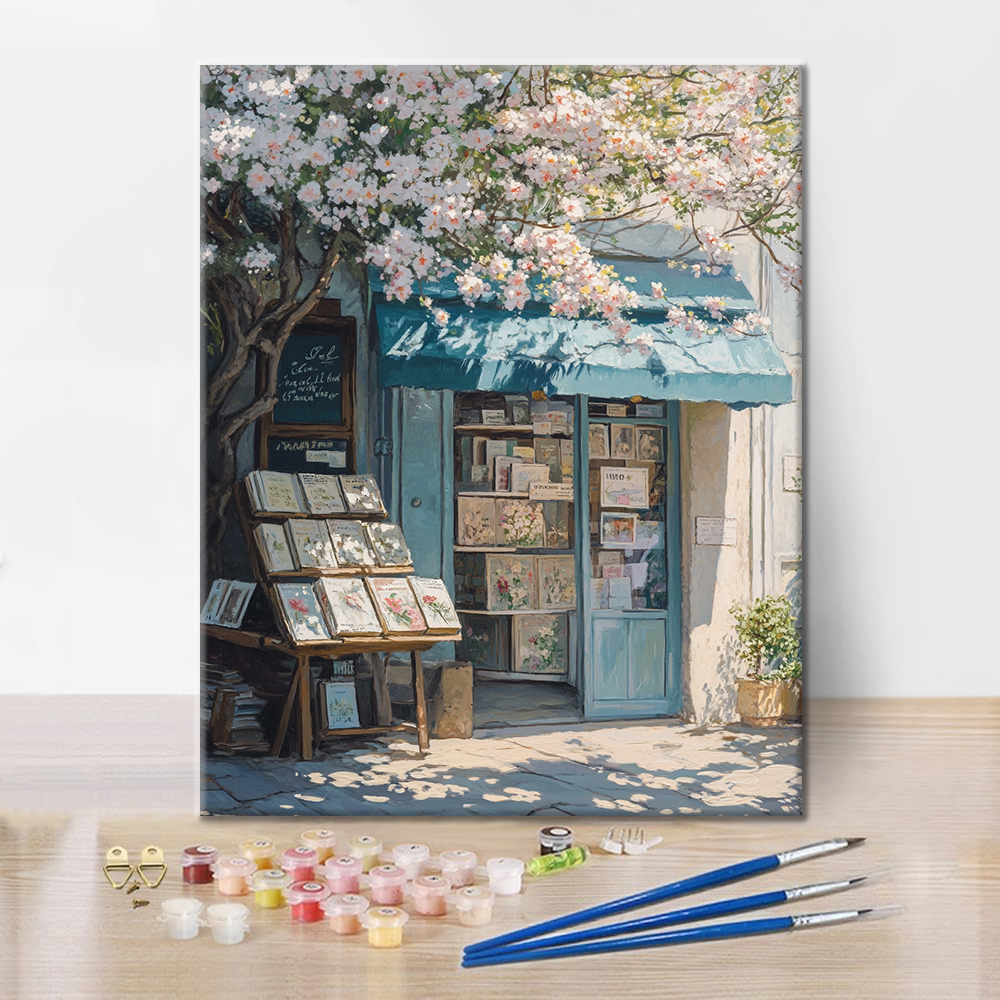 Rincón de Arte Floreciente - Pintar por Números