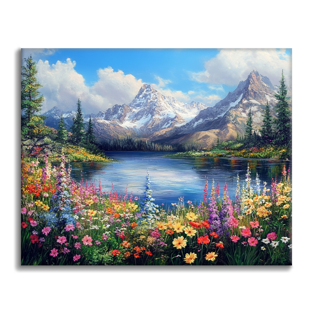 Floración Escénica - Pintar por Números