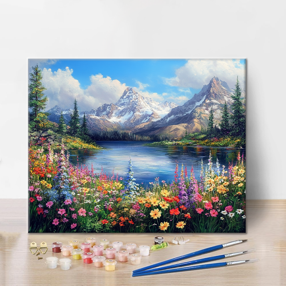 Floración Escénica - Pintar por Números
