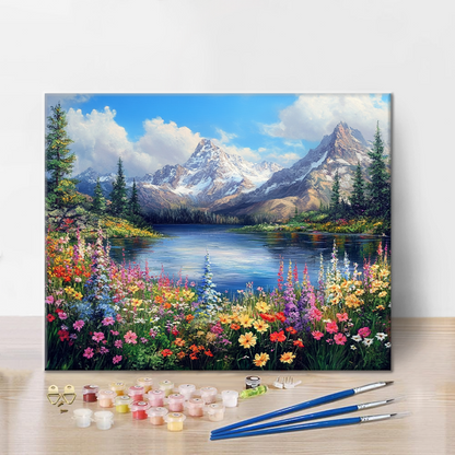 Floración Escénica - Pintar por Números