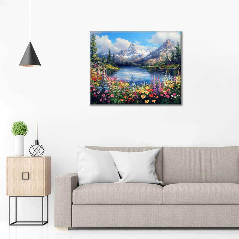 Floración Escénica - Pintar por Números