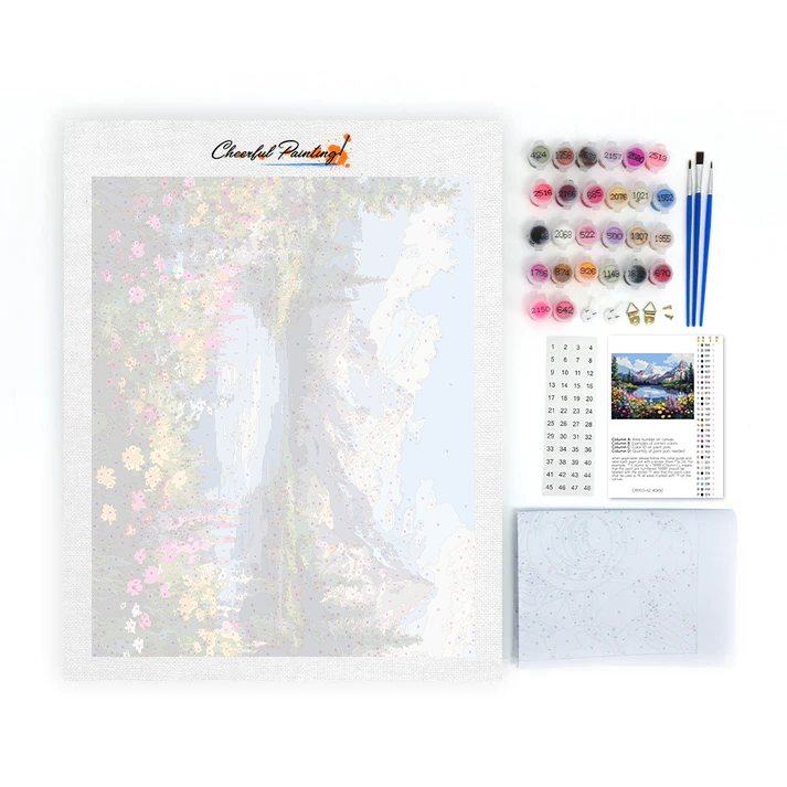 Floración Escénica - Pintar por Números