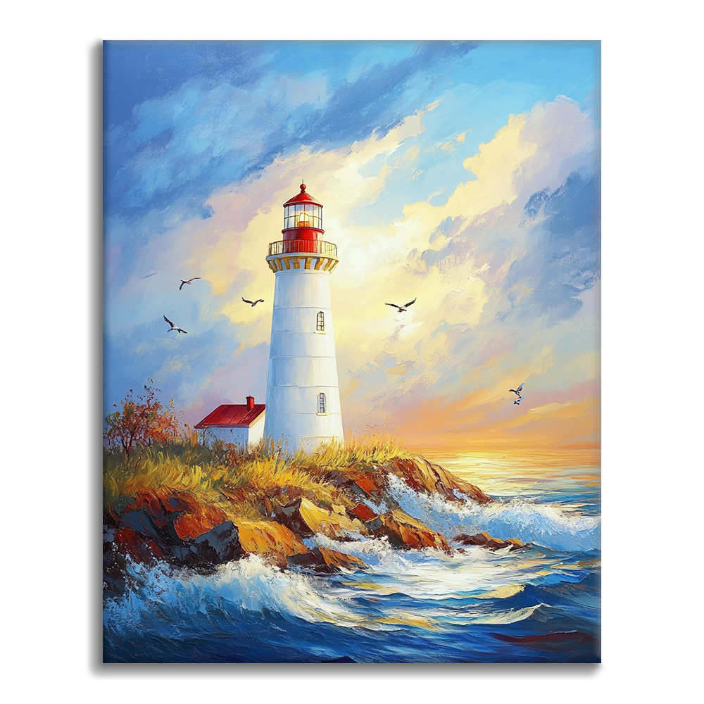 Faro Marino - Pintar por Números