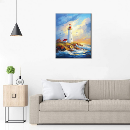 Faro Marino - Pintar por Números