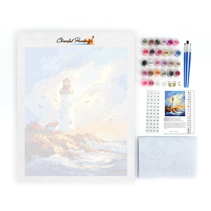 Faro Marino - Pintar por Números