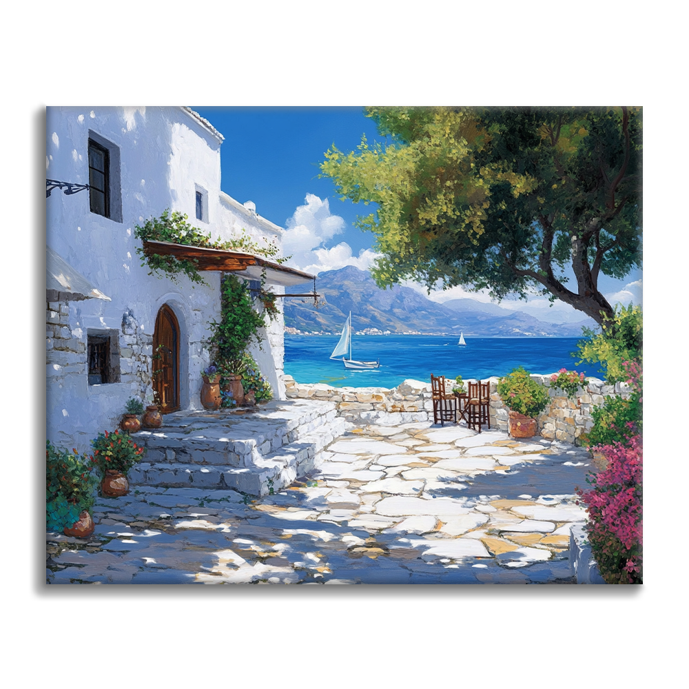 Refugio Costero - Pintar por Números