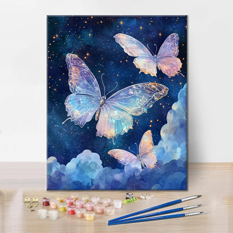 Mariposas Nocturnas - Pintar por Números