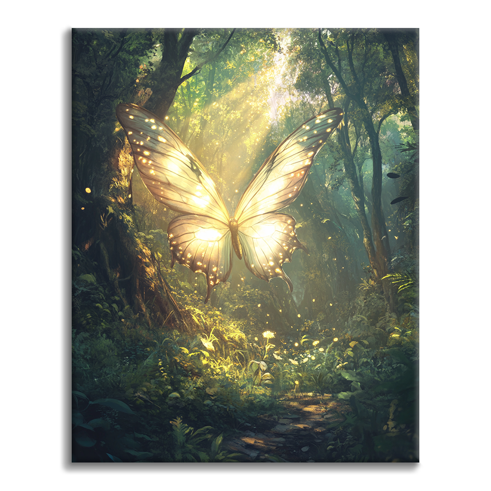 Monarca de Rayos de Sol - Pintar por Números