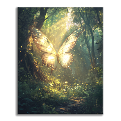 Monarca de Rayos de Sol - Pintar por Números