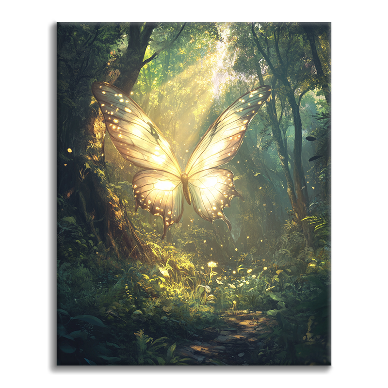 Monarca de Rayos de Sol - Pintar por Números