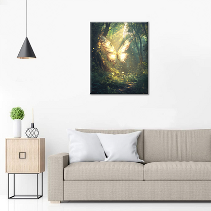 Monarca de Rayos de Sol - Pintar por Números