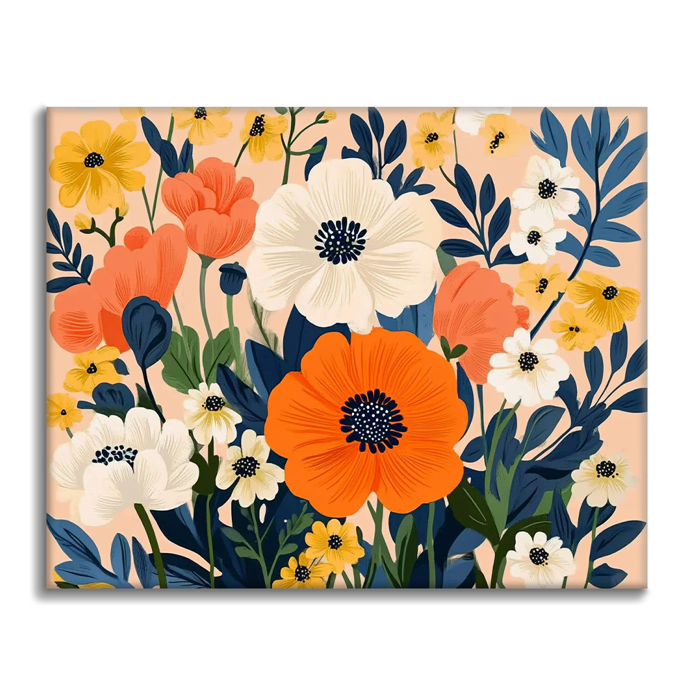 Jardín de Mandarinas - Pintar por Números