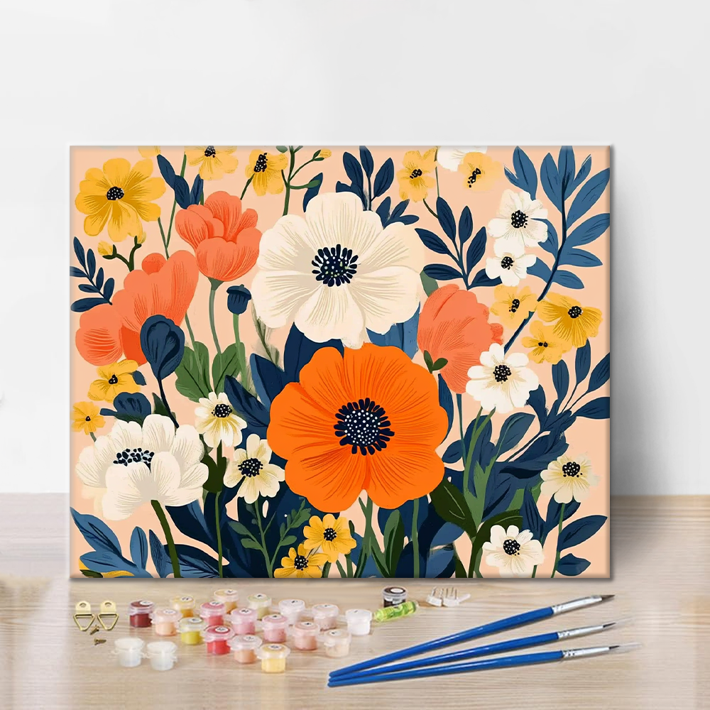 Jardín de Mandarinas - Pintar por Números