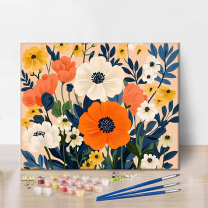 Jardín de Mandarinas - Pintar por Números