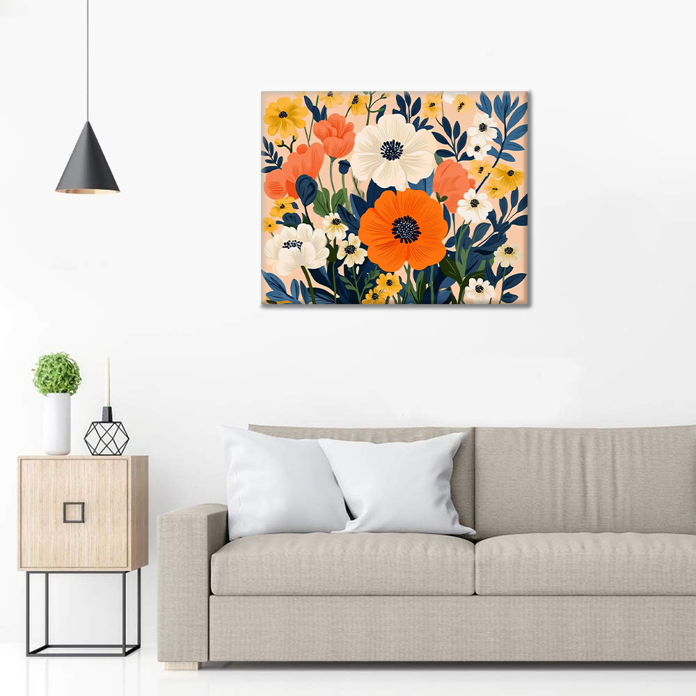 Jardín de Mandarinas - Pintar por Números