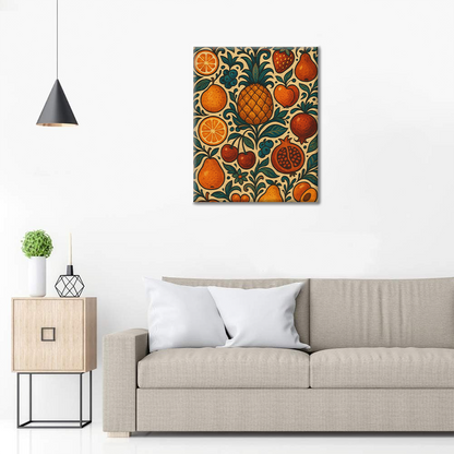 Frutas Bohemias - Pintar por Números