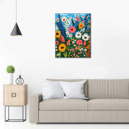 Flores Silvestres - Pintar por Números