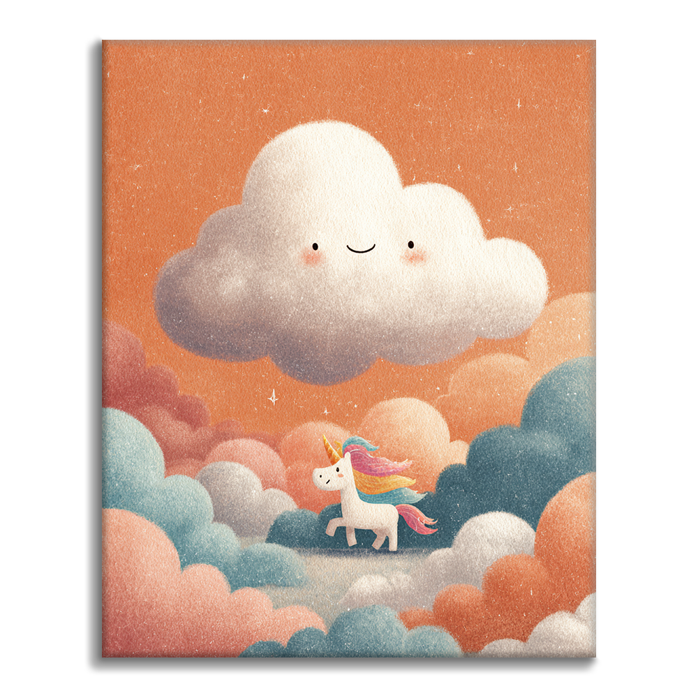 La búsqueda del sueño del unicornio - Pintar por números