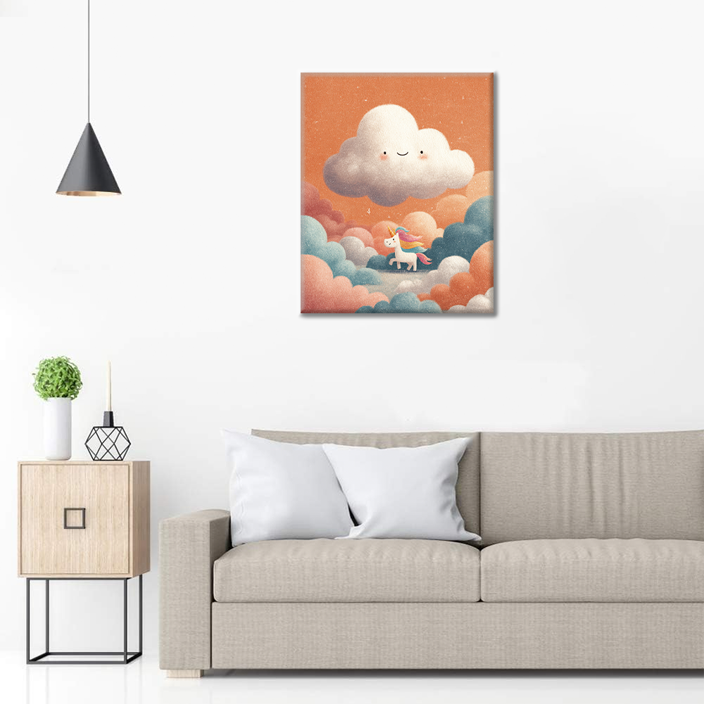 La búsqueda del sueño del unicornio - Pintar por números