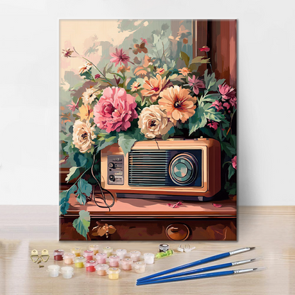 Melodía Vintage - Pintar por números