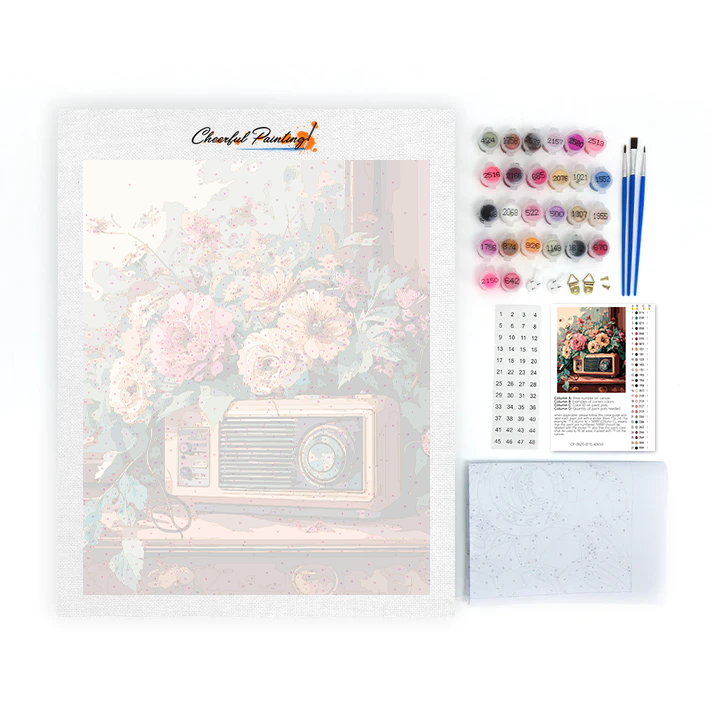 Melodía Vintage - Pintar por números