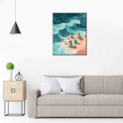 Olas de Maravilla - Pintar por números
