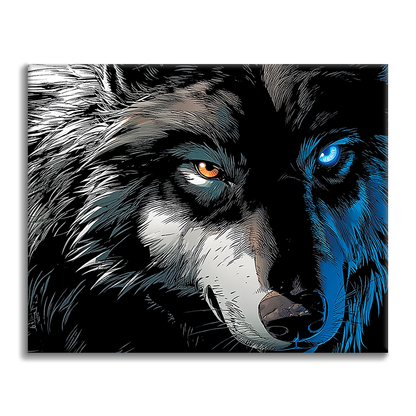 Rey Lobo - Pintar por números