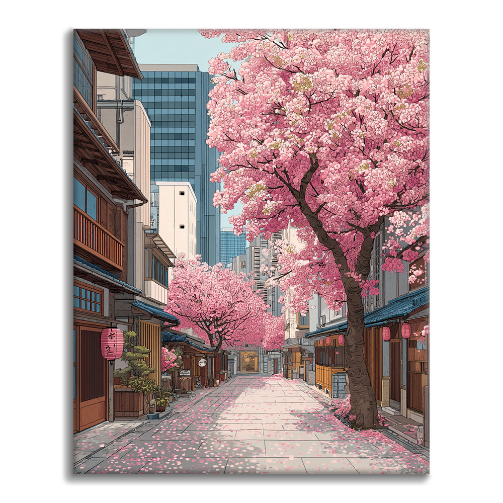 Brisa de Yokohama - Pintar por números
