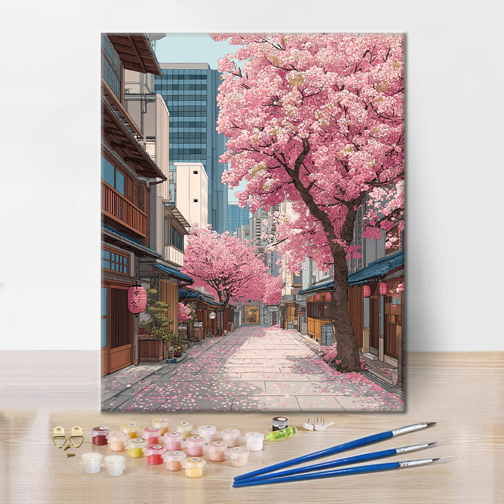 Brisa de Yokohama - Pintar por números