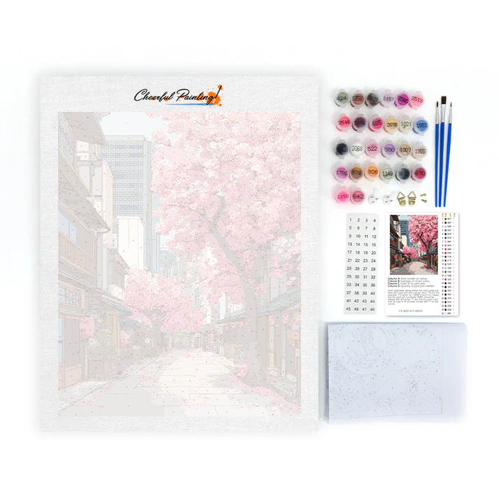 Brisa de Yokohama - Pintar por números