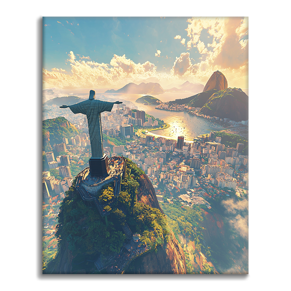 Cristo Redentor - Pintar por números