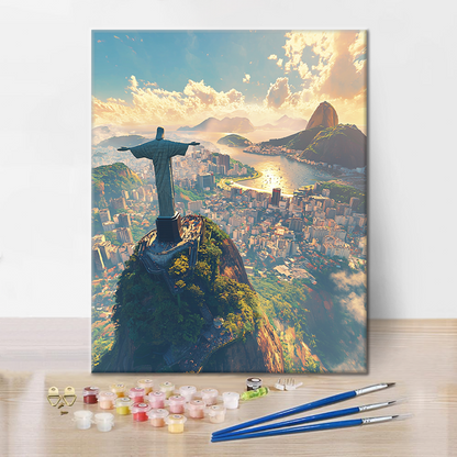 Cristo Redentor - Pintar por números