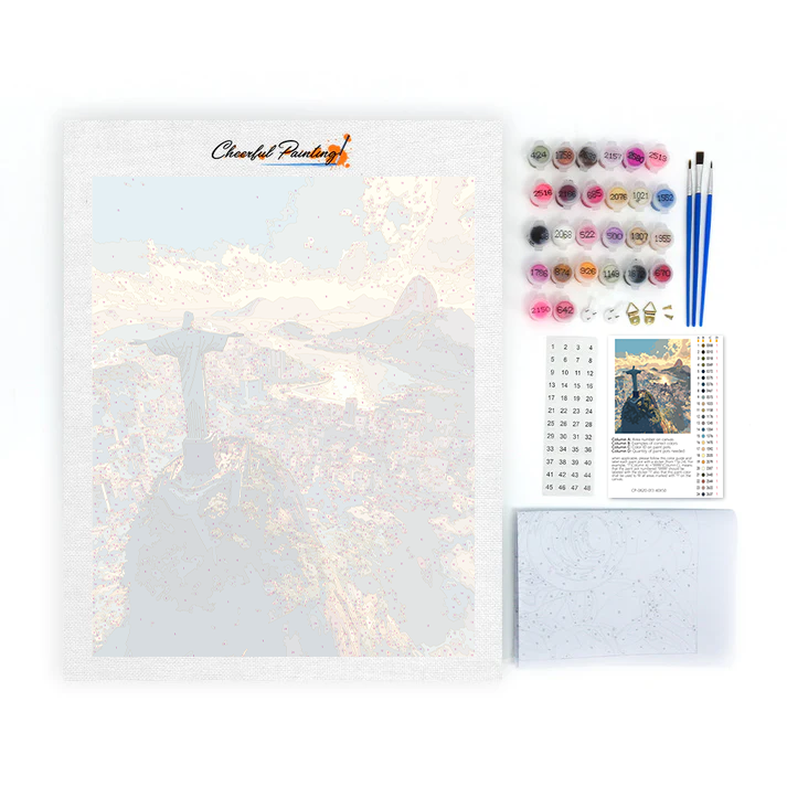 Cristo Redentor - Pintar por números