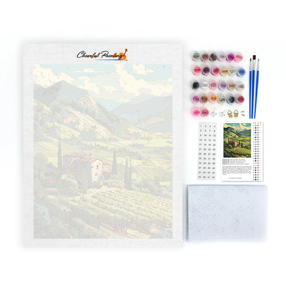 Viñedo Esmeralda - Pintar por números