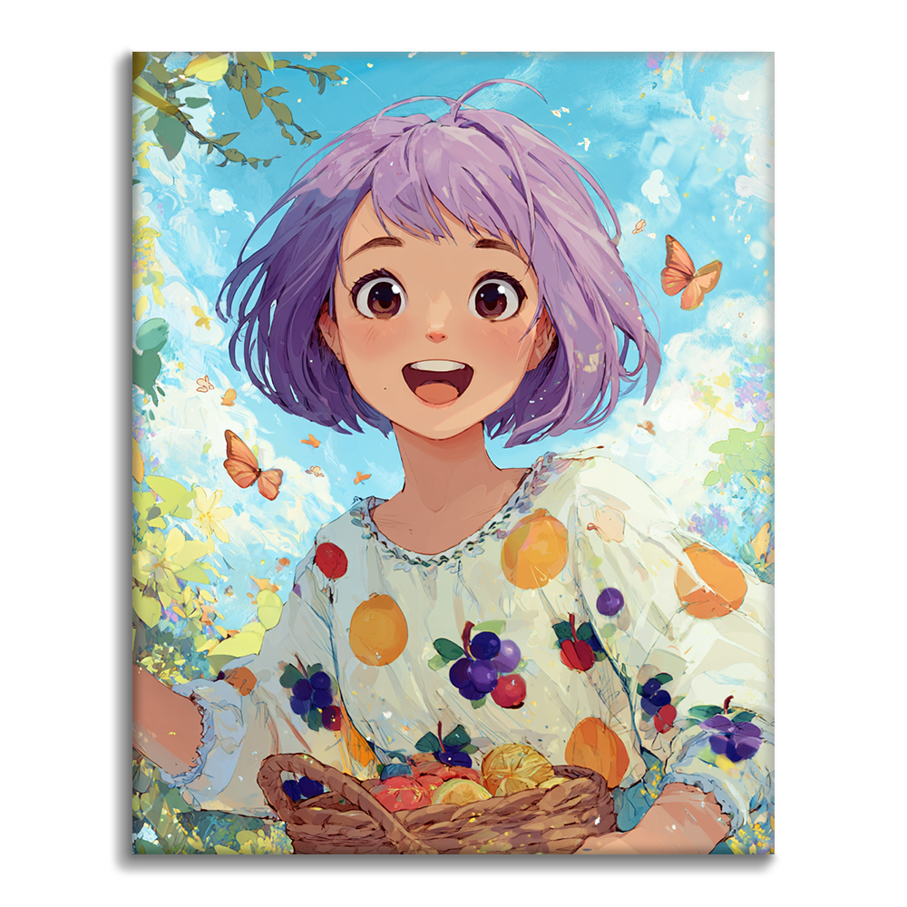 Brisa de alegría - Pintar por números