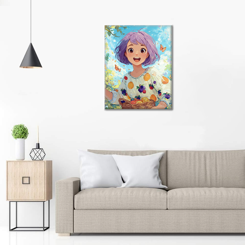 Brisa de alegría - Pintar por números
